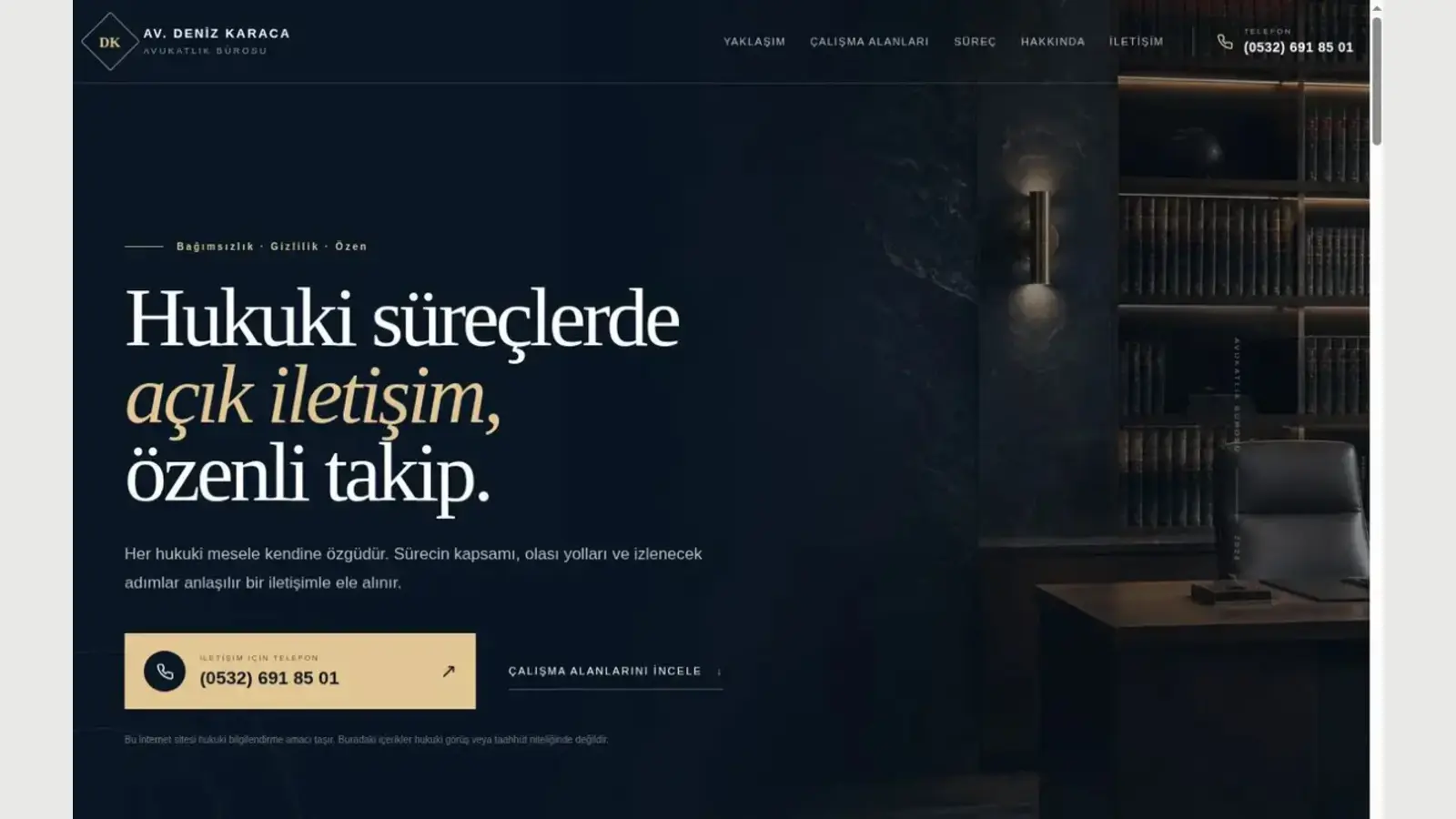 Akver hazır web tasarımı ekran görüntüsü