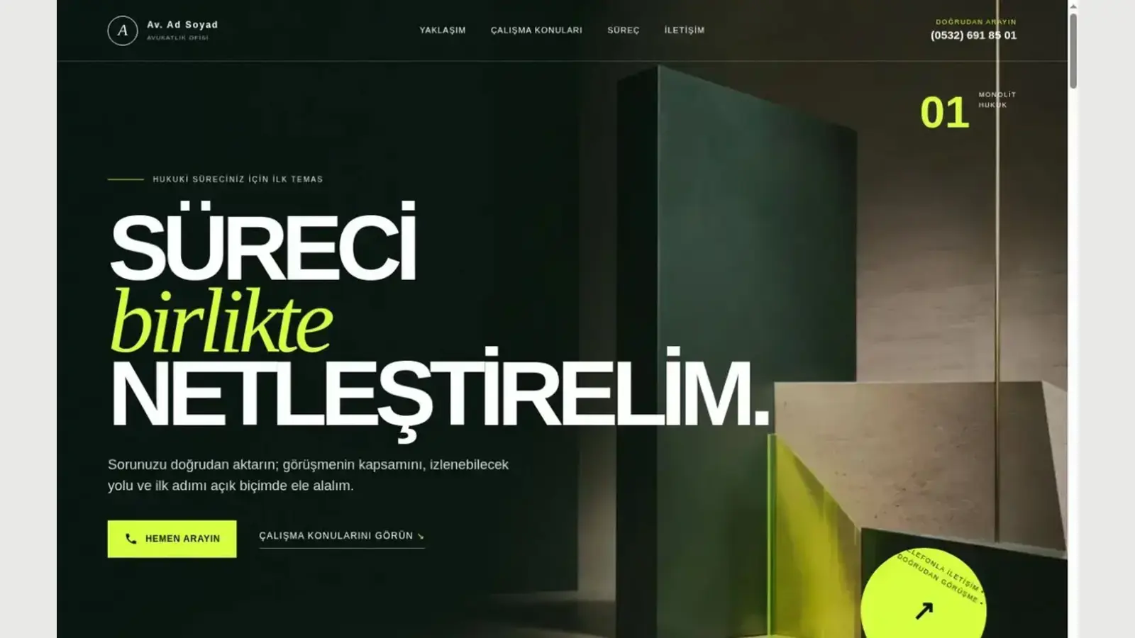 Akson hazır web tasarımı ekran görüntüsü