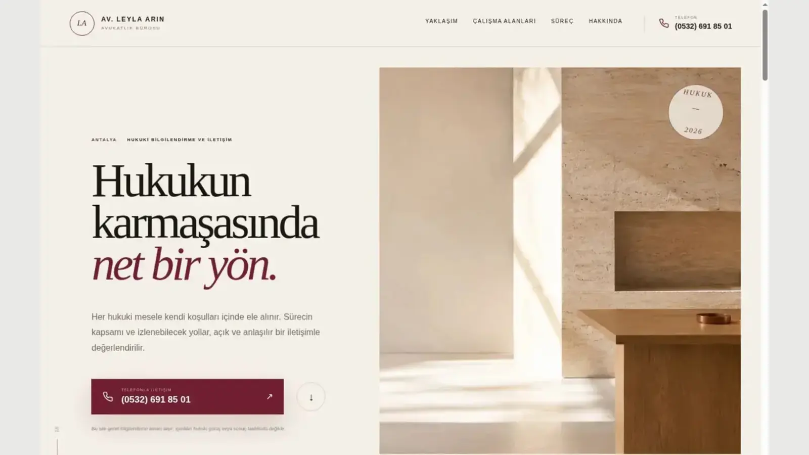 Akvia hazır web tasarımı ekran görüntüsü
