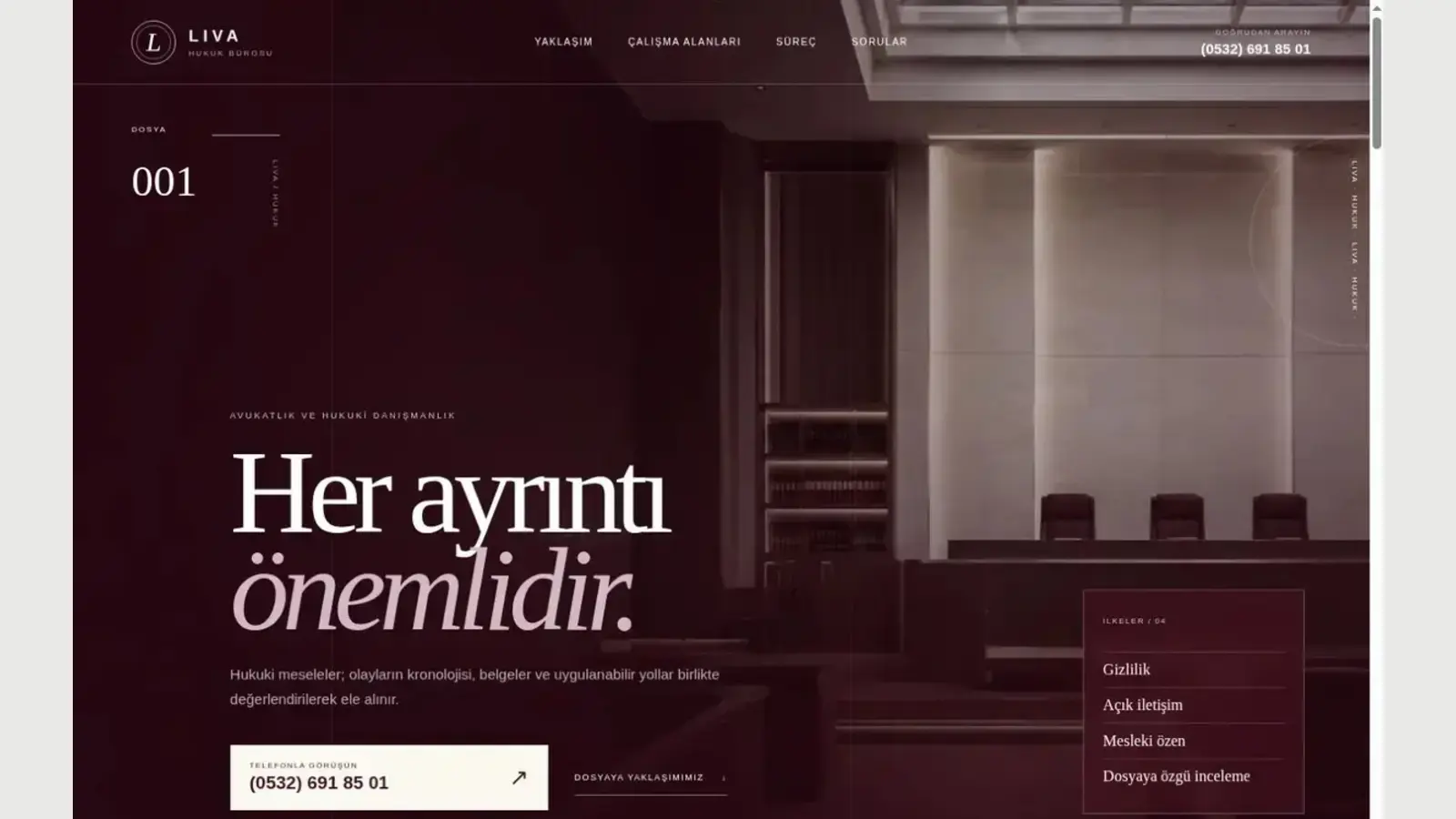 Veksa hazır web tasarımı ekran görüntüsü