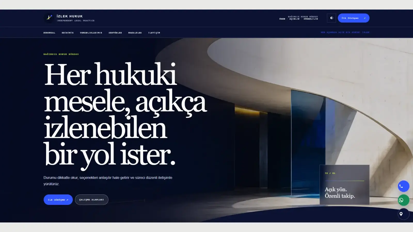 Daven hazır web tasarımı ekran görüntüsü