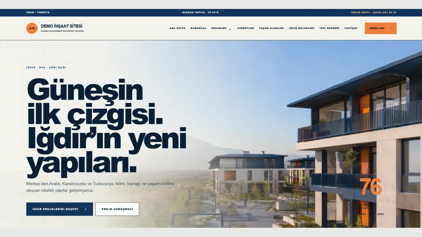 İlmon hazır web tasarımı ekran görüntüsü