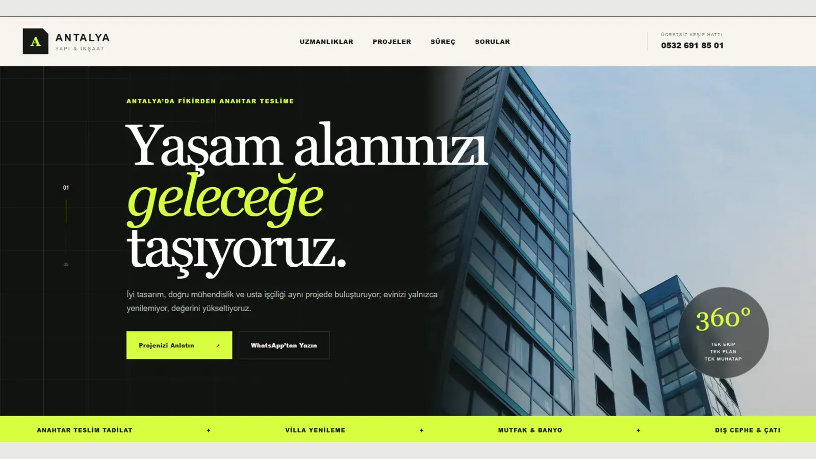 Savun hazır web tasarımı ekran görüntüsü