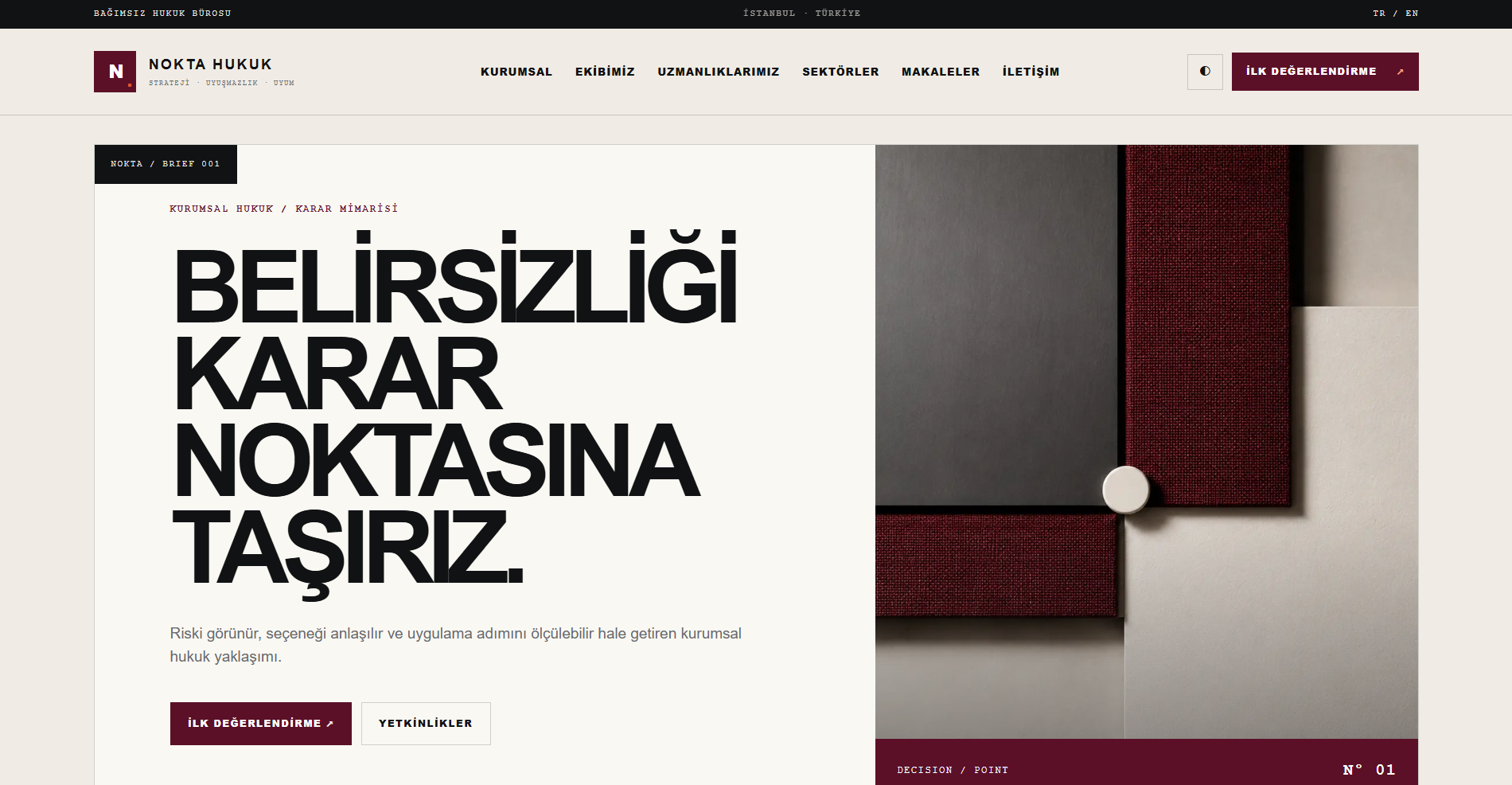 Hazır Avukat Web Sitesi Demo Site - Savia ekran görüntüsü