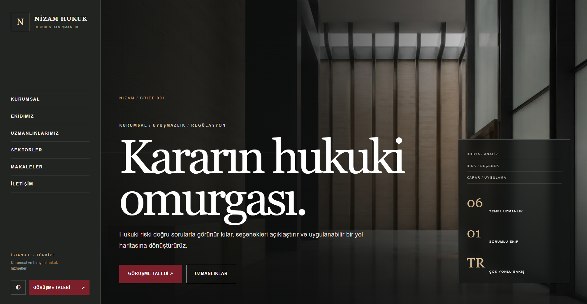 Hazır Avukat Web Sitesi Demo Site - Savar ekran görüntüsü