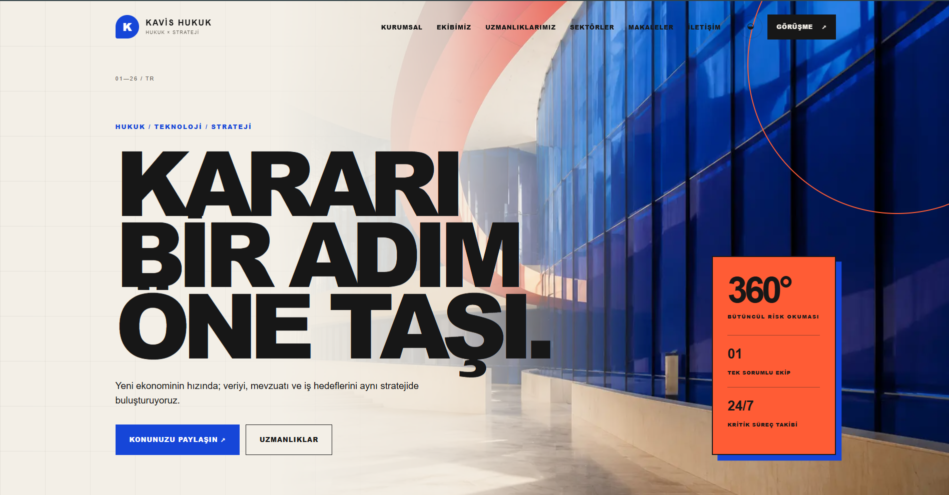 Hazır Avukat Web Sitesi Demo Site - Emson ekran görüntüsü